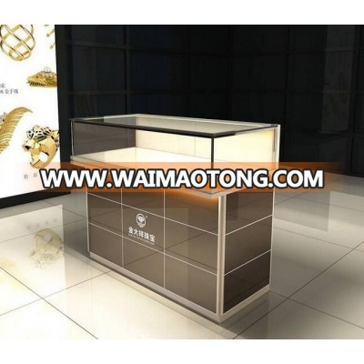 hot selling luxury modern wooden jewellery shop showcase design