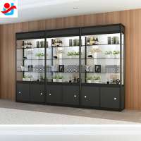 metal glasses stand modern eyeglasses display showcase Retail Wall Mount Glass Display Cabinets/Wall Mounted Glasses Display