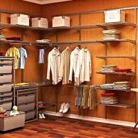 Wholesale Boutique clothes shelves hanger cabinet rack display stand fittings system designs