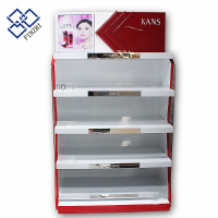 Customized perfume display stand beauty furniture designed cosmetic perfume display counter